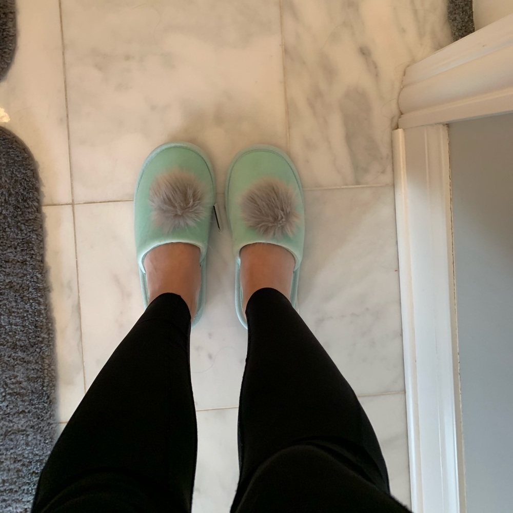 VS Light Blue Slippers